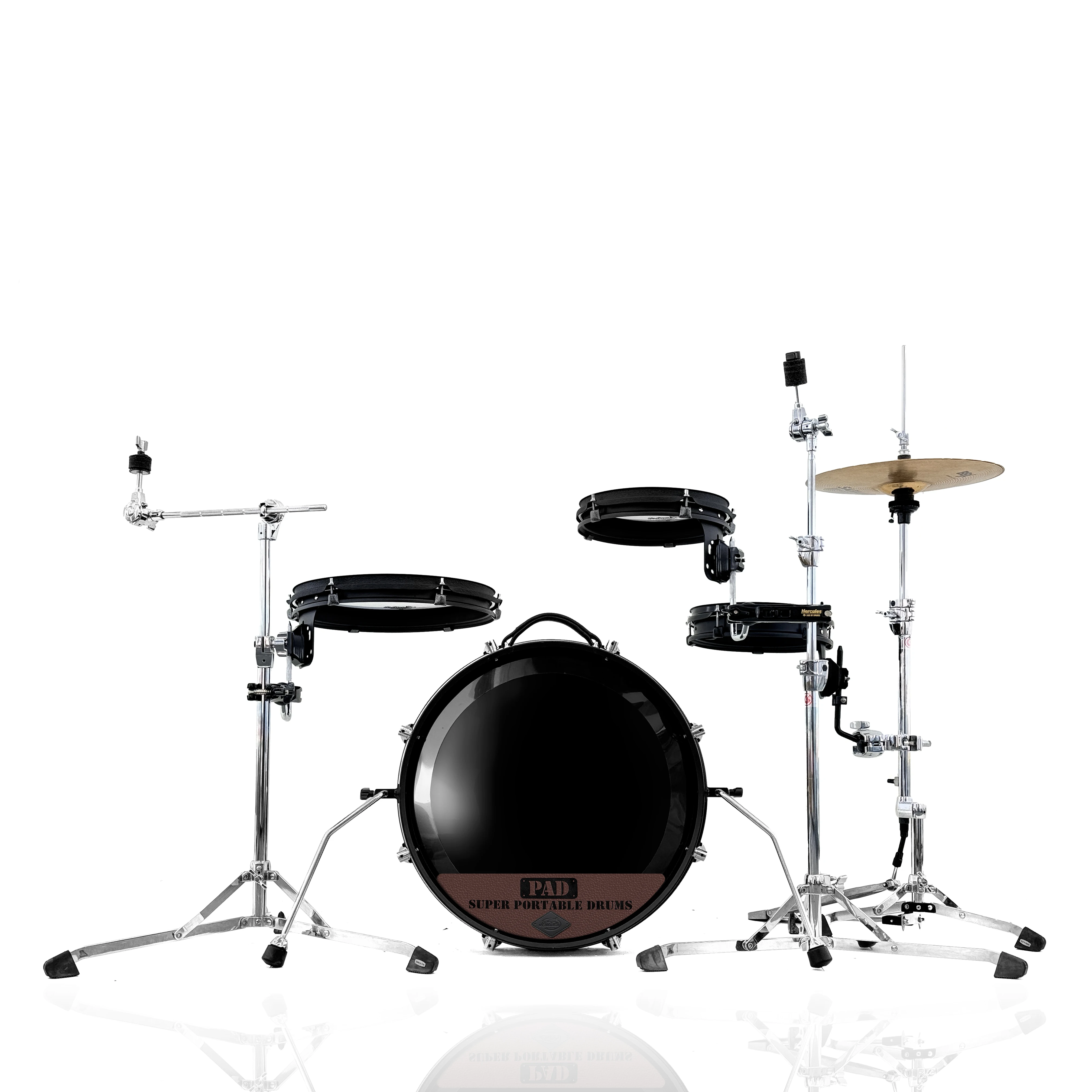 

New Product Launch| ULTRA-PORTABLE TRAVEL DRUM PAD KIT C | Ultra-Thin Metal Drum Shell | Portable PVC Drum Set