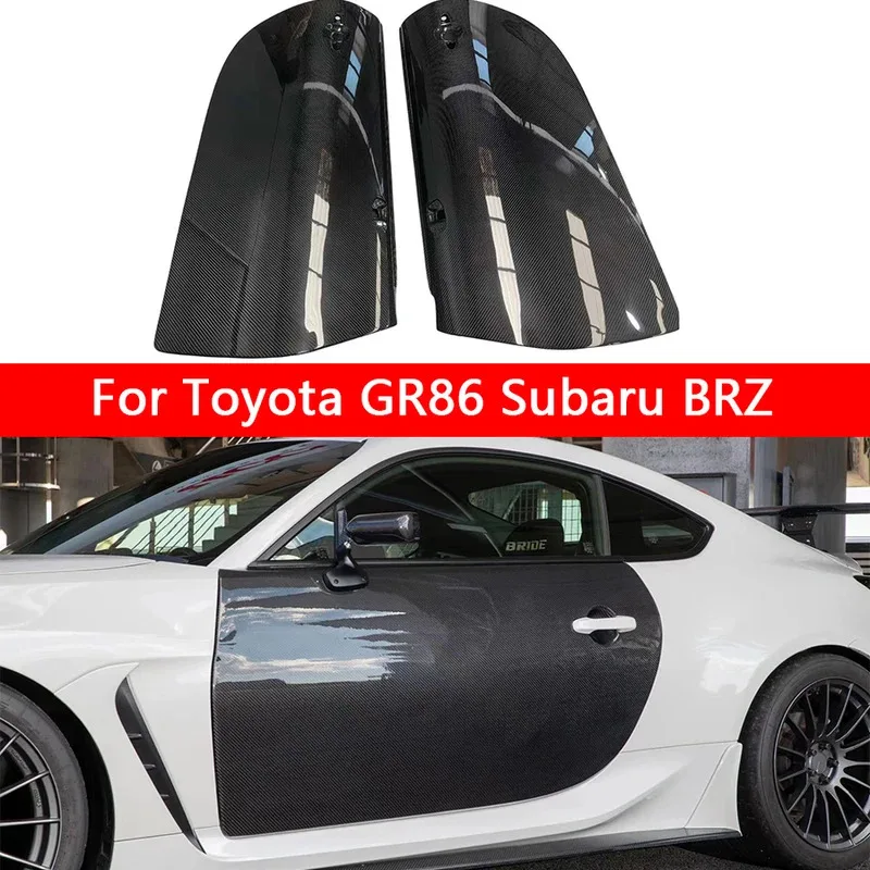 

For Toyota GR86 Subaru BRZ 2019+ Carbon fiber car door fender side door panel Decorative accessories body kit