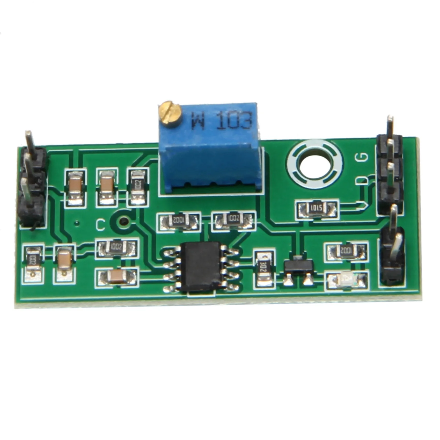 9Pcs LM393 3.5-24V Voltage Comparator Module With LED Indicator High Level Output Analog Comparator Control