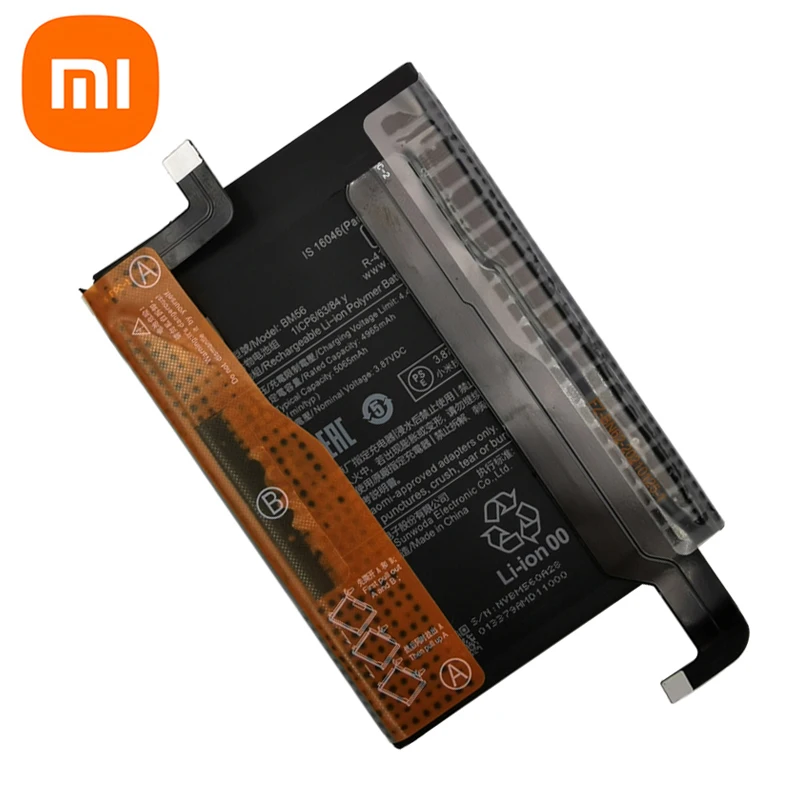 Fast Shipping 2024 Years 100% Original Replacement BM56 Battery For Xiaomi POCO F3 GT Redmi K40 Gaming Edition Phone Bateria