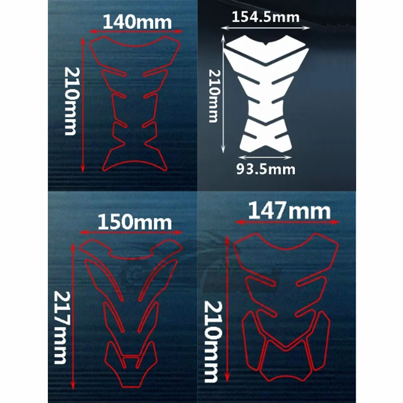 3D Transparent Resin Motorcycle Tank Pad Protector Decal Stickers Case Fit For S1000R 2010-2025 2026 2024 2023 2022