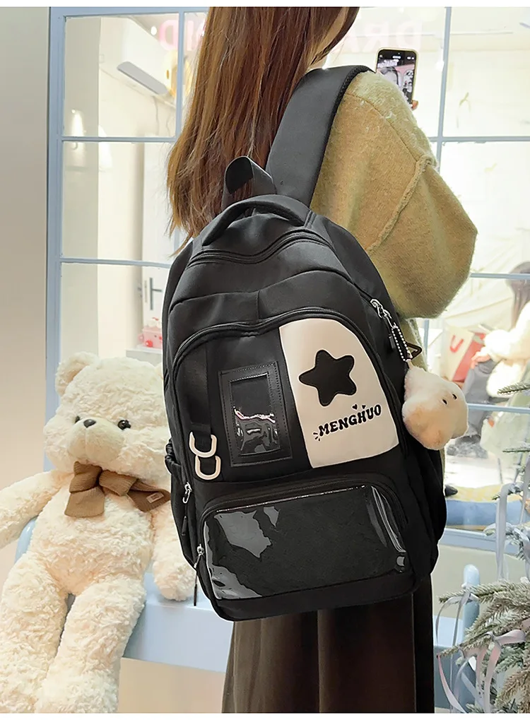 Kawaii Starry Preppy Harajuku Ita Backpack