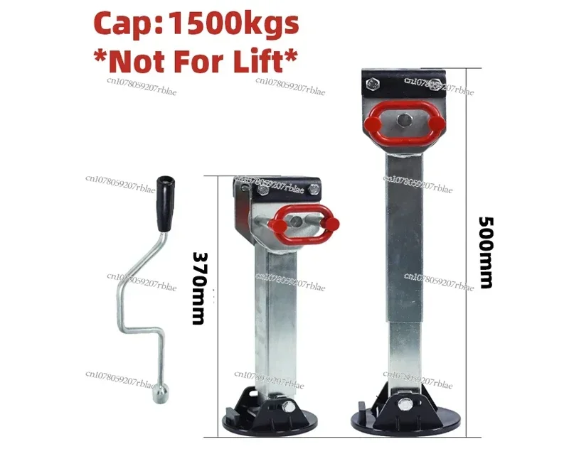 EGO TRAILER jack 370~500mm stabilser Legs Drop Down Caravan parking legs Motorhome Camping RV Trailer prop stands price for1pc