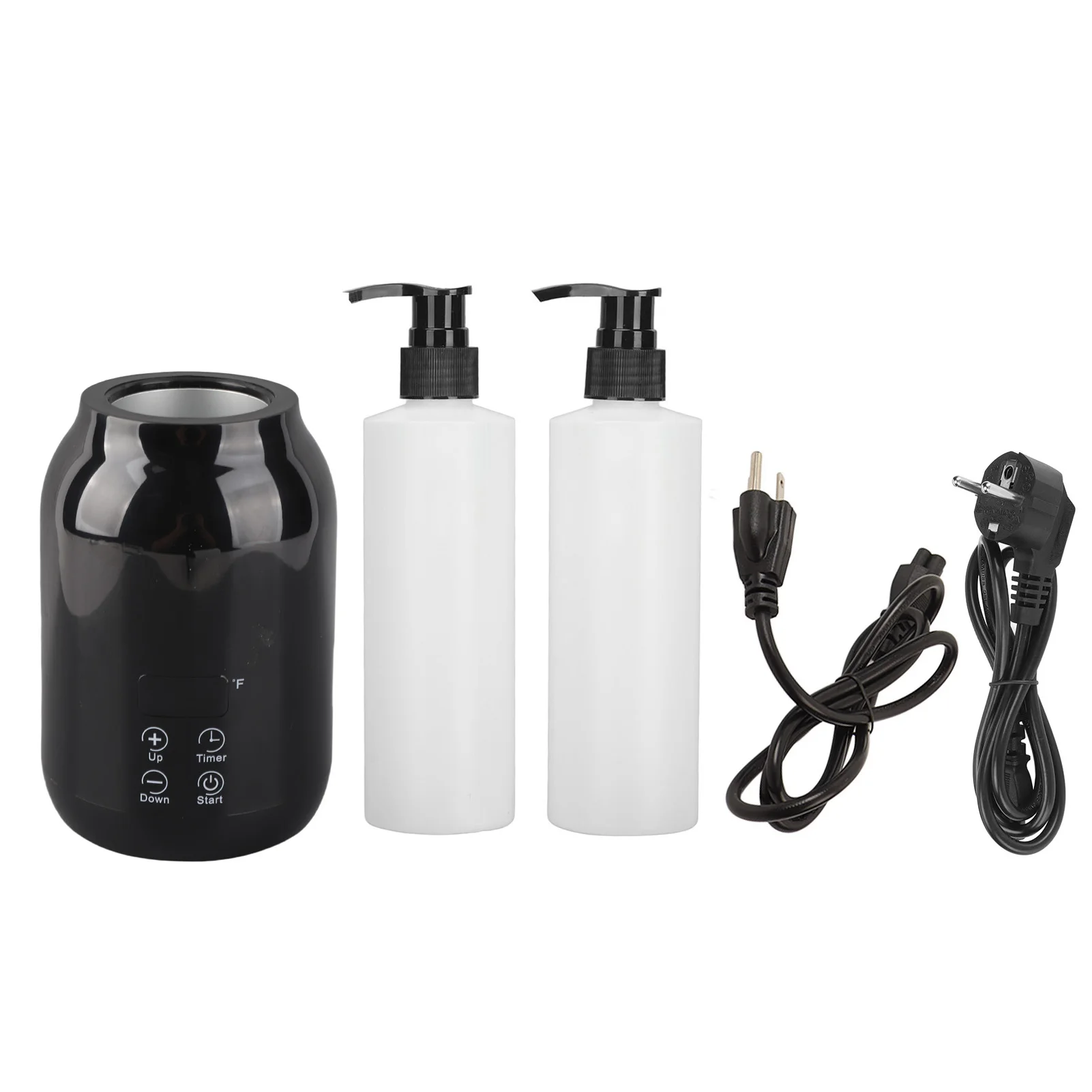 سخان الزيت العطري LED عرض درجة الحرارة ضبط سخان زجاجة زيت التدليك الفردي