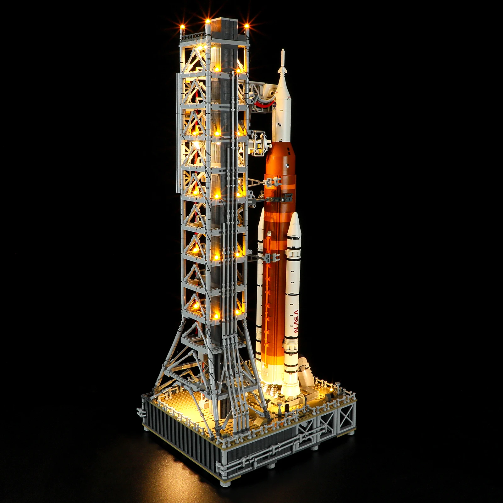 Hprosper LED Light for 10341 NASA Artemis Space Launch System Decorative Lamp With Battery Box (Not Include Building Blocks)