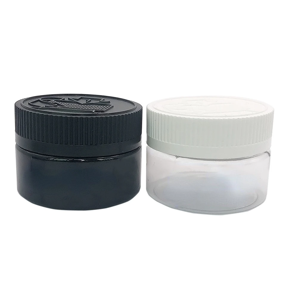 Black Concentrate Jars with Lid