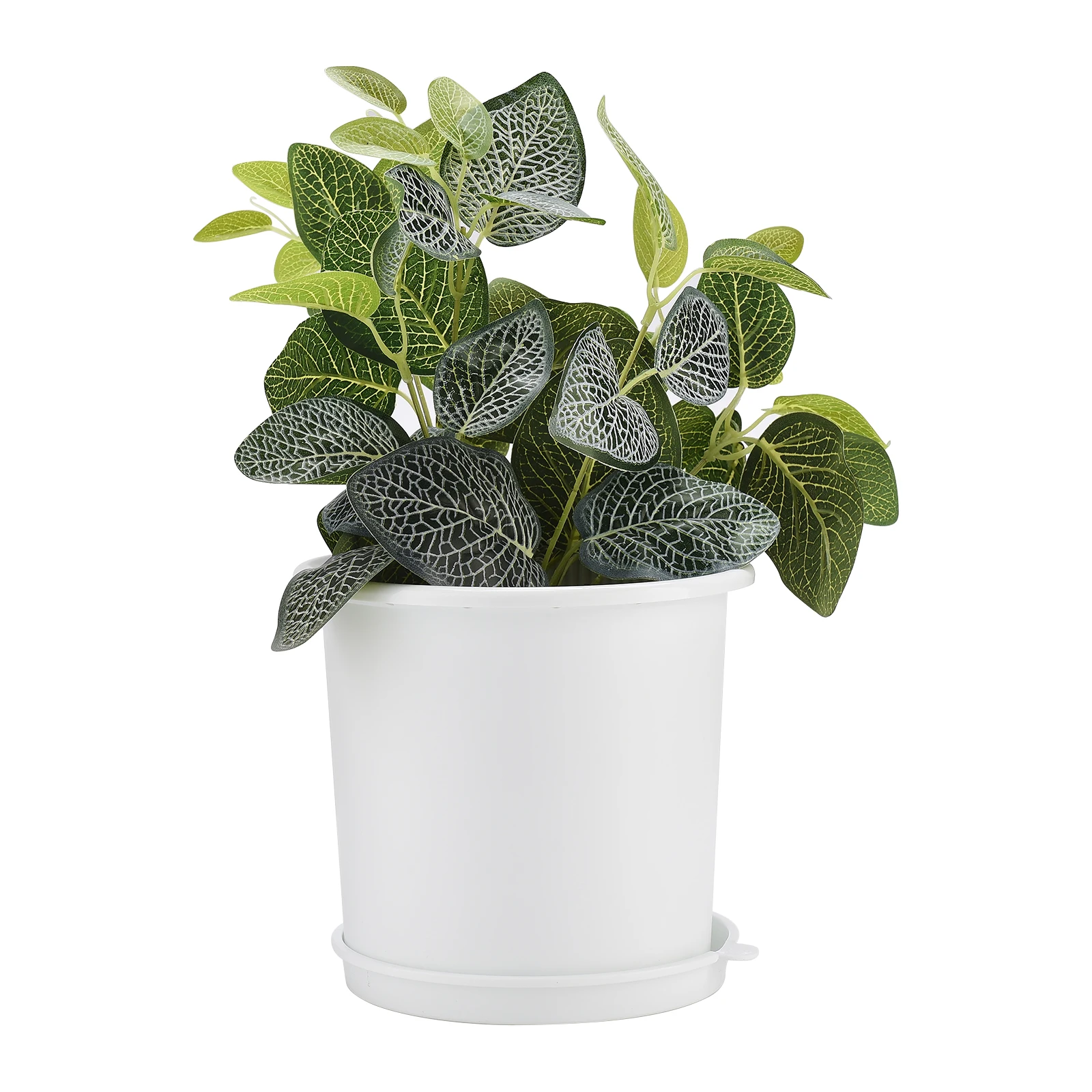 Root Controlled Flowerpot with Tray Large Plastic Pot Resin Breathable Flowerpot For Succulents Phalaenopsis greening project