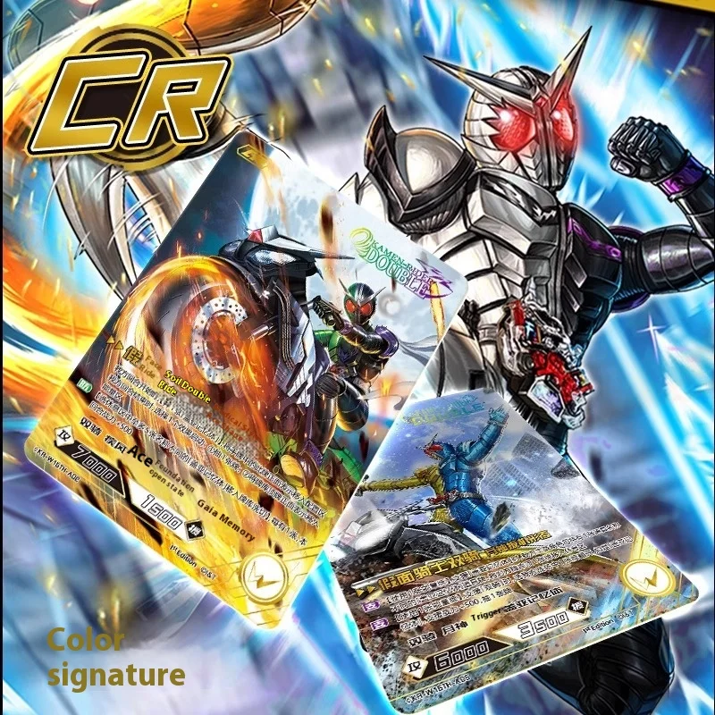 

New Hot Sales Kayou Kamen Rider Card Hero Duel Double Knight 15th Anniversary Edition Anime Game Collection Card Toy Gifts