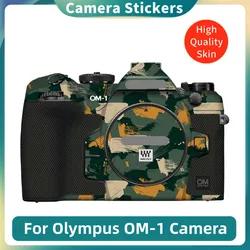 OM1 Decal Skin Vinyl Wrap Film Camera Body Protective Sticker Protector Coat For Olympus OM-1 FLLM3 FL LM3 FL-LM3