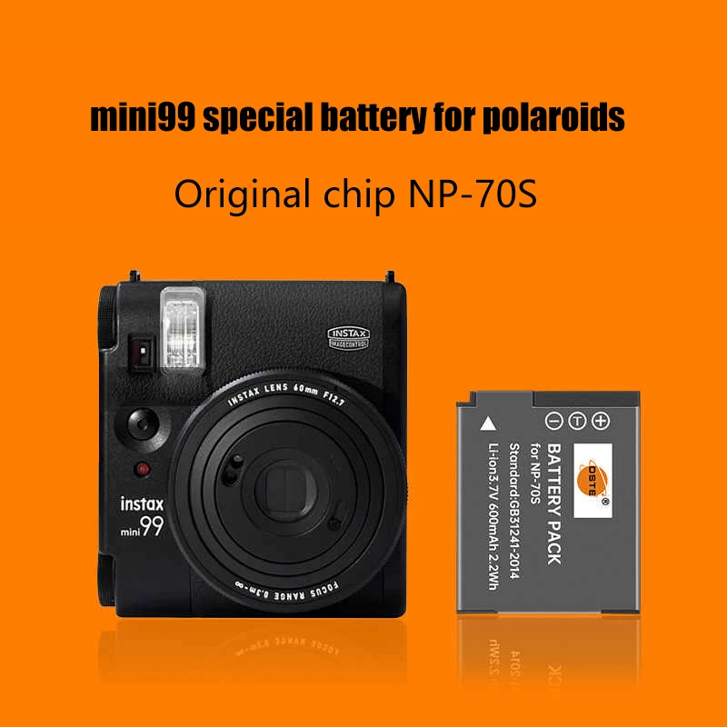 

Fuji NP-70S NP-45, the mini 99 mini 90 upgraded version of the one-time imaging np45 70s camera battery charger