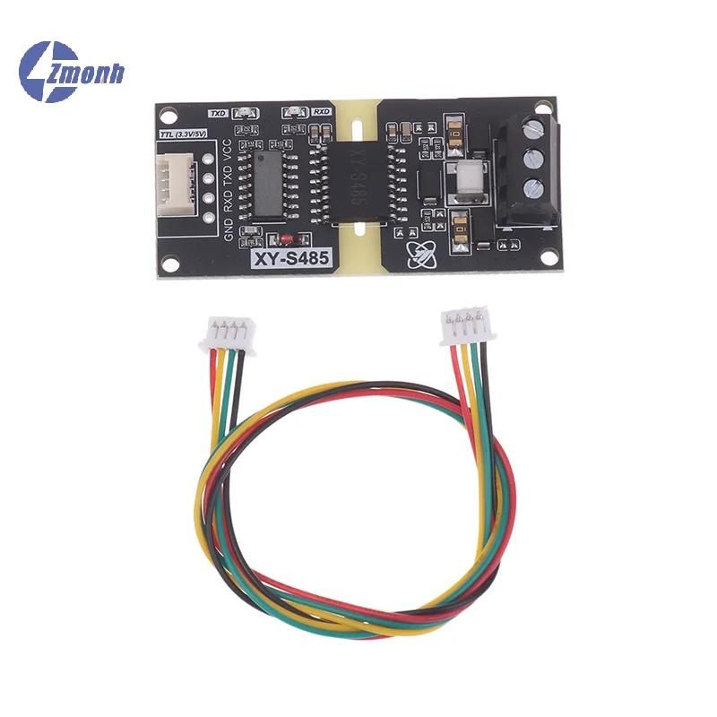 New！Isolated TTL To RS485 Level Converter Module Signal Automatic Flow Control Module RXD TXD Transmit/Receive Indicator Lights