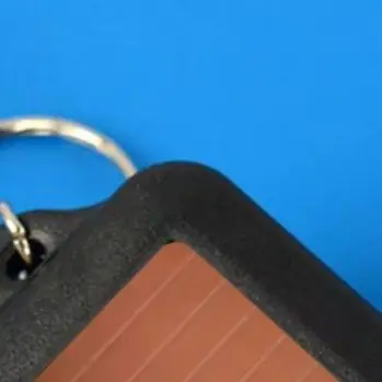 الشعلة الكهربائية كيرينغ الشعلة مصباح يدوي مصابيح مقاوم للماء البلاستيك الطاقة الشمسية بالطاقة الشعلة المفاتيح #5