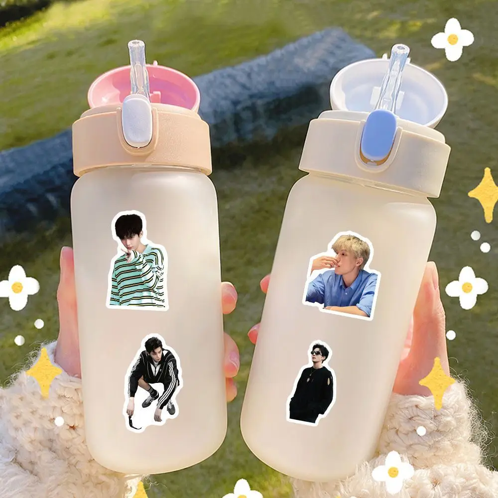 Wang Anyu series of handsome celebrity high-definition stickers, a complete set of 100 unique small-sized stickers view 6