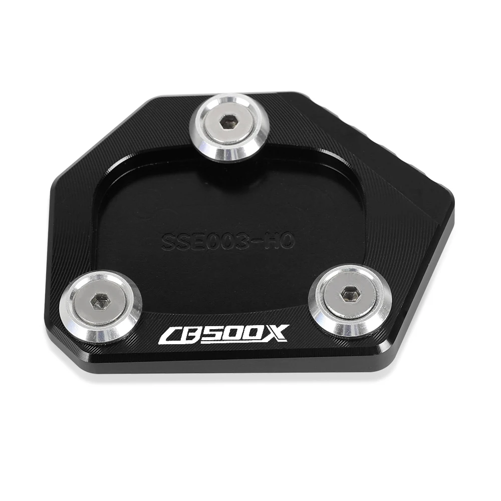 2024 Motorcycle CB 500 X Kickstand Side Stand Extension Enlarger Pad Plate For HONDA CB500X CB 500X 2013 2014 - 2025 Accessories