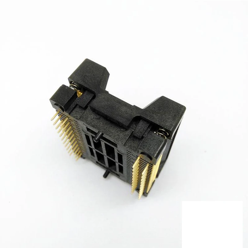 SSOP44 PSOP44 SOIC44 IC test burn in socket pin pitch 1.27 525mil open top programming adapter OTS-44-1.27-03 connector