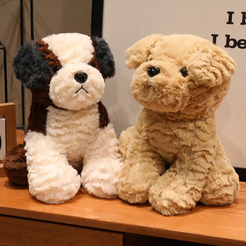 26cm Adorable Saint Bernard Husky Teddy Dog animales juguetes de peluche almohada creativa súper suave regalos de cumpleaños y Navidad decoración del hogar