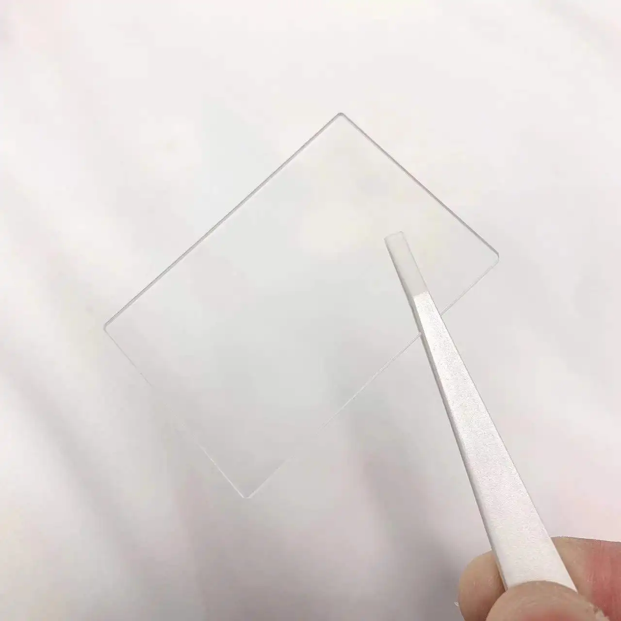 3 pezzi dimensioni totali 120x60mm 1.5mm spessore trasparente UV Pass lastra di vetro al quarzo ottico JGS2