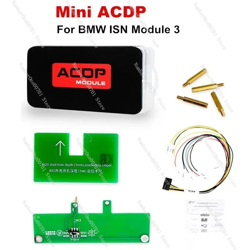 Mini ACDP para Módulo 3, Lectura y Escritura para B-MW DME, Código ISN por OBD, Todas las Llaves Perdidas, Sin Necesidad de Soldadura, con A50B A50D A50E