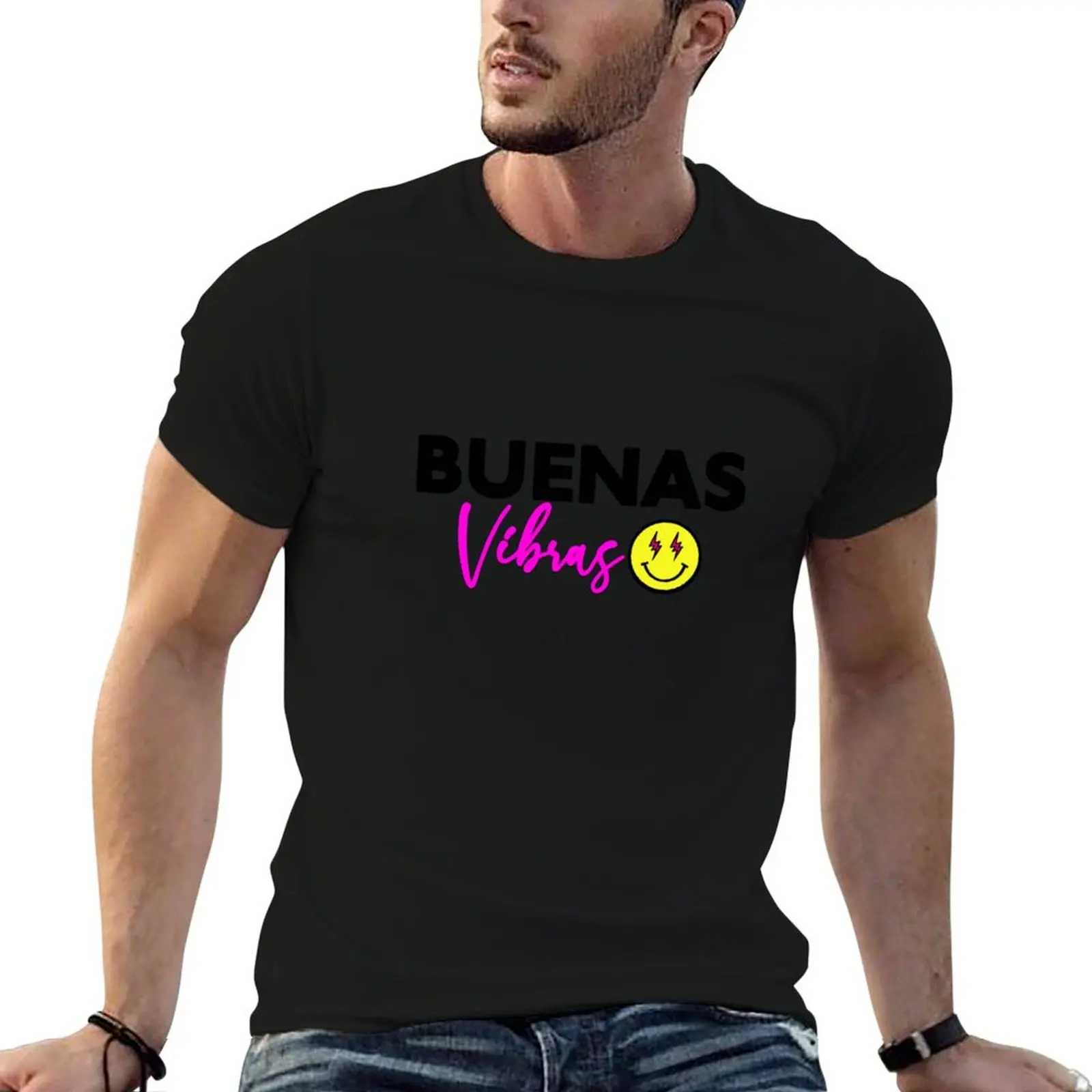 Buenas Vibras T-Shirt custom t shirt anime t shirts shirts graphic funny t shirts for men