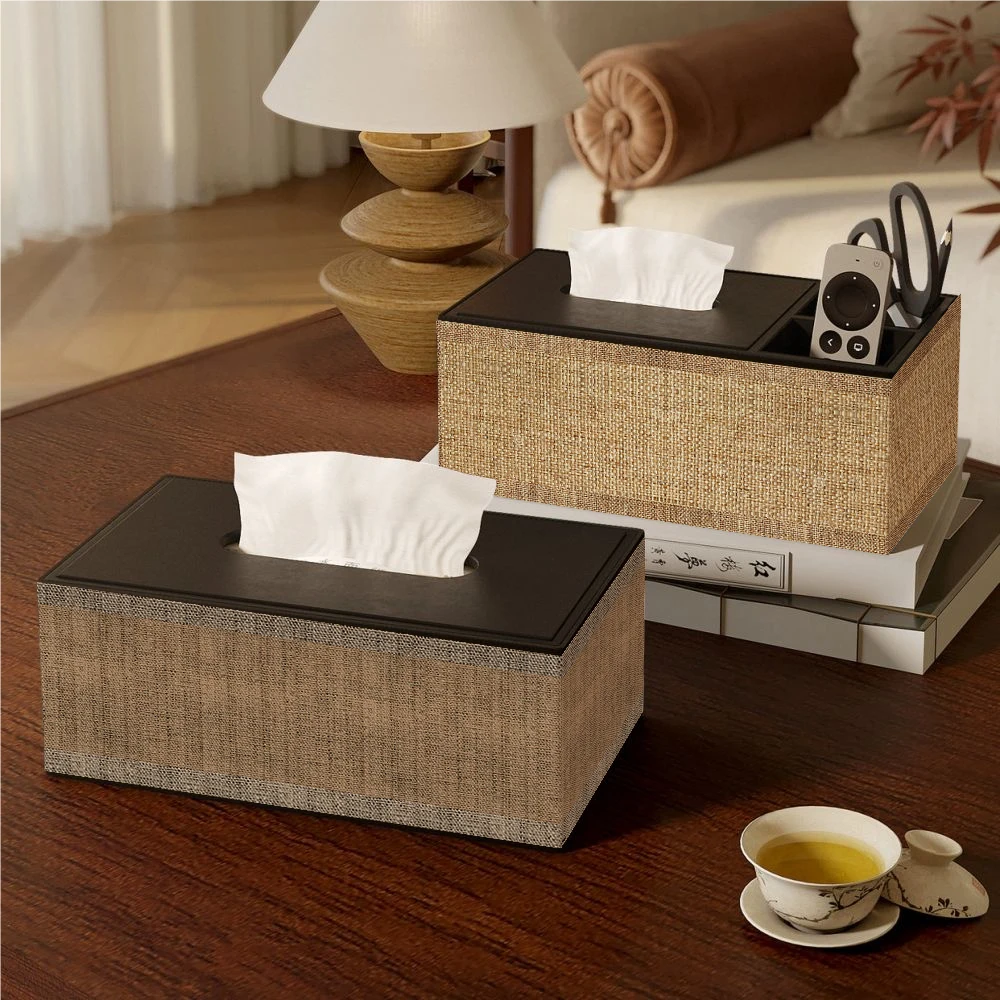 

Кожаная коробка для салфеток: роскошный дизайн для дома, гостиной, ресторана, отеля, с защитой от пыли