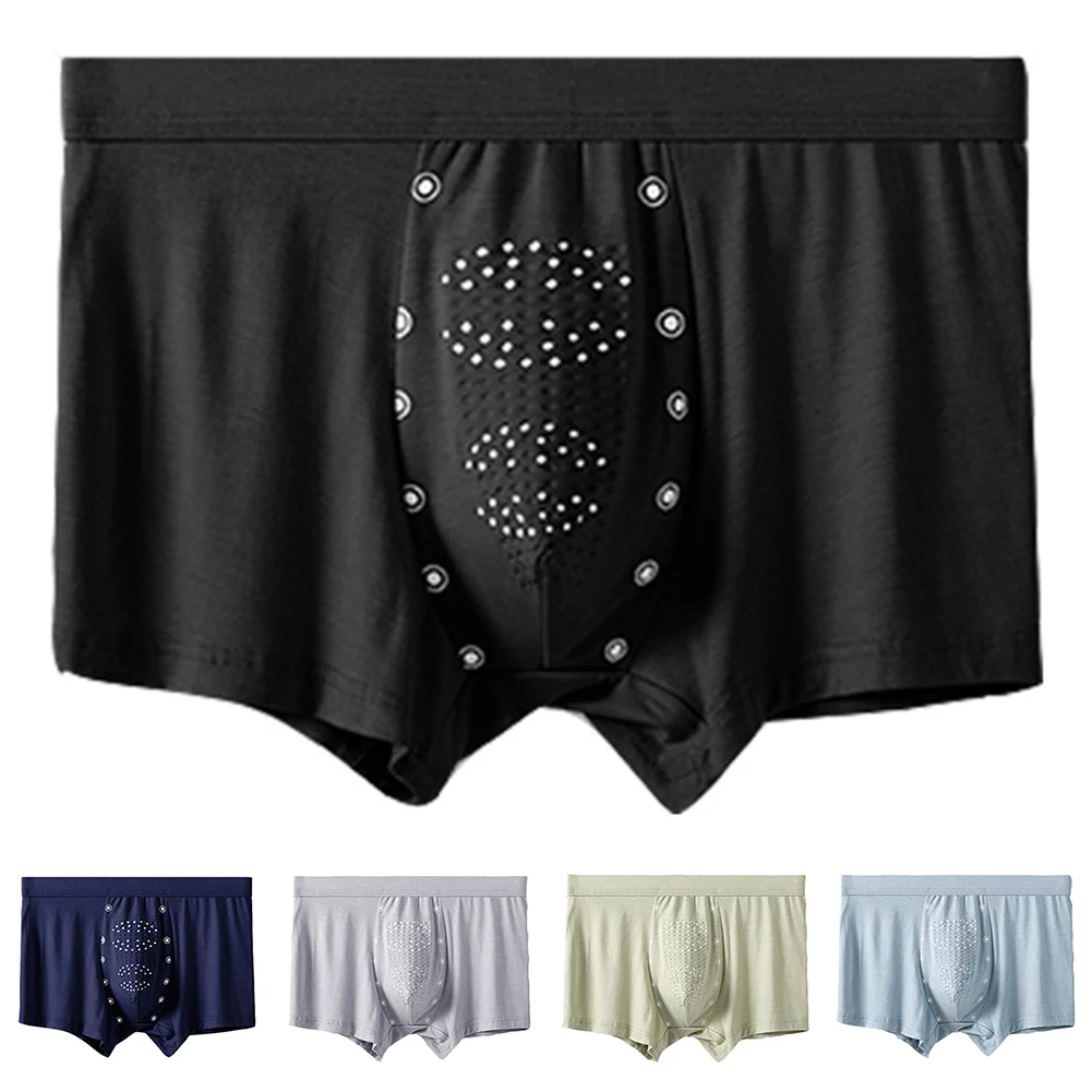 الرجال شبكة الملاكم السراويل لينة تنفس الحقيبة الملابس الداخلية السروال الرجال سراويل الملاكم رجل مريح #1