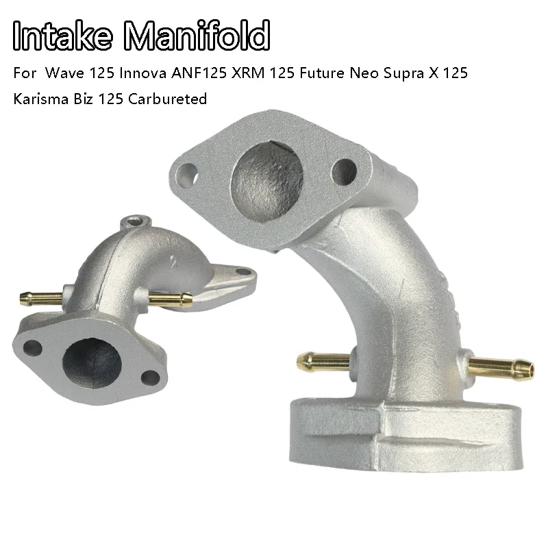 Intake Manifold For  Wave 125 Innova ANF XRM Future Neo Supra X  Karisma Biz 125 Carbureted