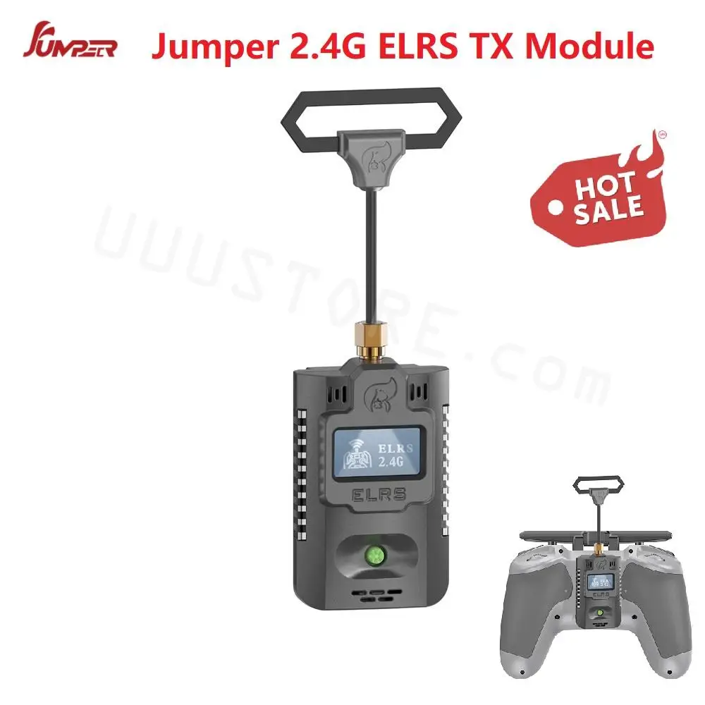 

ELRSJumper ExpressLRS ES24TX 2.4G TX Module for Jumper T Pro tbs tango 2 pro OpenTX Radio Transmitter RC Airplane FPV Drone