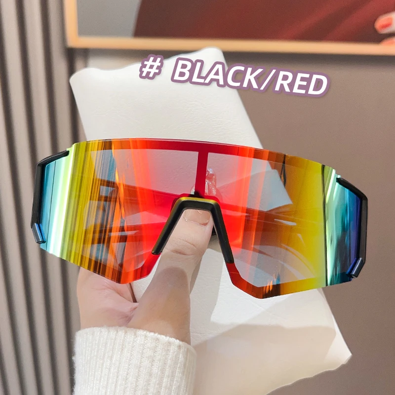 AliExpress RUISIMO Fashion Colorful Cycling Sun Glasses Women Men Outdoor Sport Ride Protection Optical Glasses Climbing Skiing Female Male Goggles