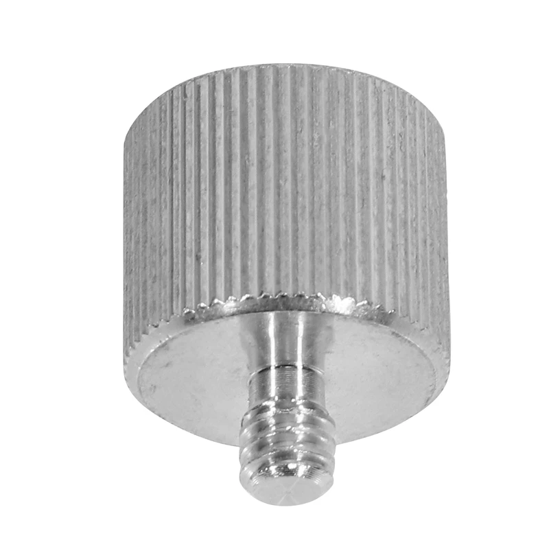 Top ข้อเสนอ2X 5/8นิ้วหญิงถึง1/4นิ้วชายกล้องไมโครโฟนขาตั้งขาตั้งขาตั้งกล้องลดอะแดปเตอร์