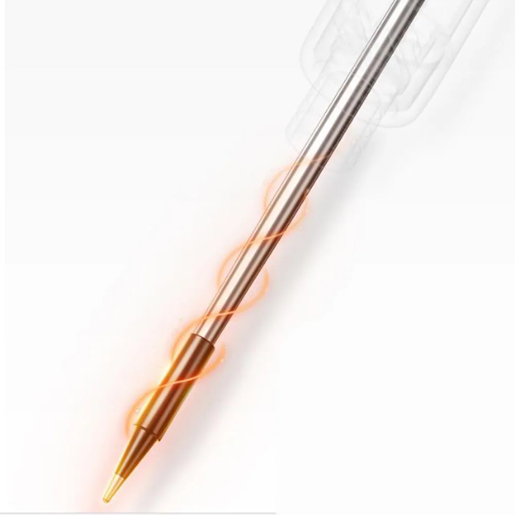 3pcs Soldering Iron Tips K Blade for C Horseshoe B Round for C210 Soldering Iron Handle Reliable Heat Transfer Design