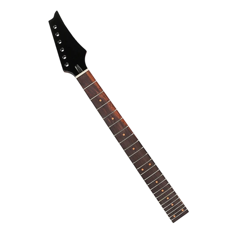 Guitar Neck Fretboard, 24 Fret Electric Guitar Neck, Burr Easy To Install Drop Shipping