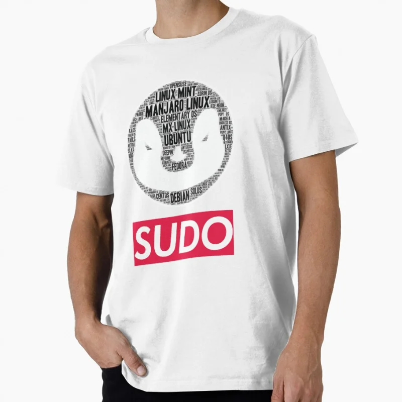 

1205 Sudo Linux funny quote Developer Gift t shirt Software Engineer Graphic clothes Programmer humor Large size Tops S-6XL Tee
