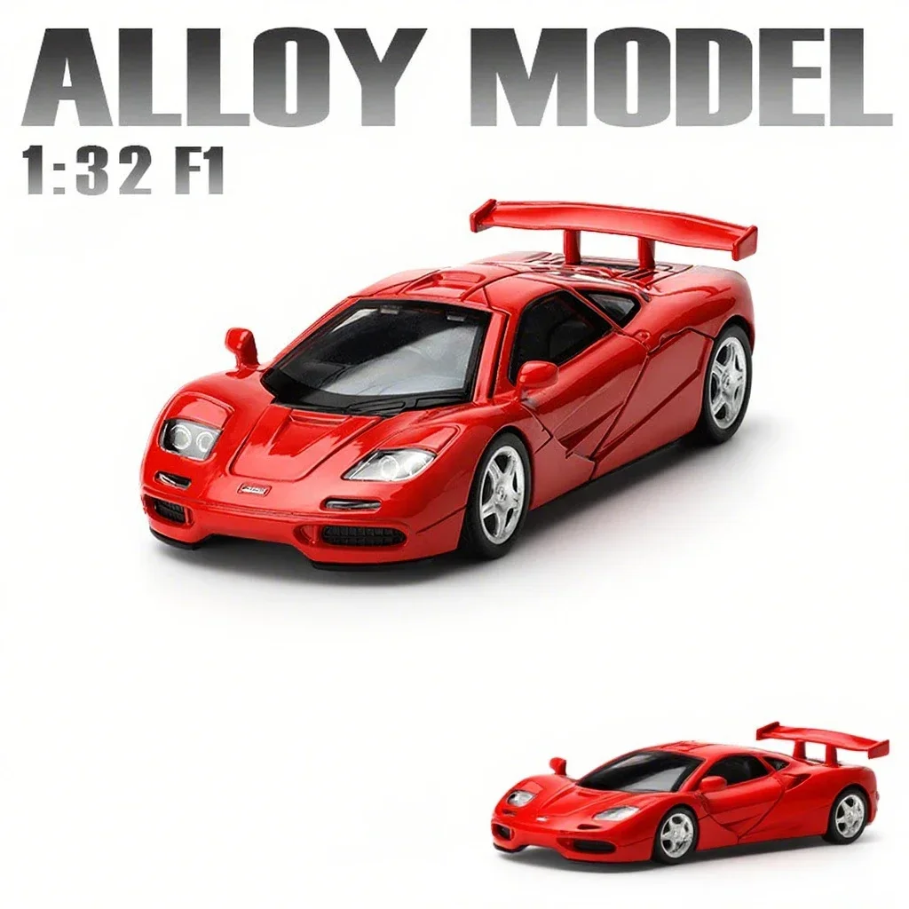 

1:32 F1 Supercar Alloy Car Diecasts & Toy Vehicles Metal Toy Car Model Sound and light Collection Kids Toy