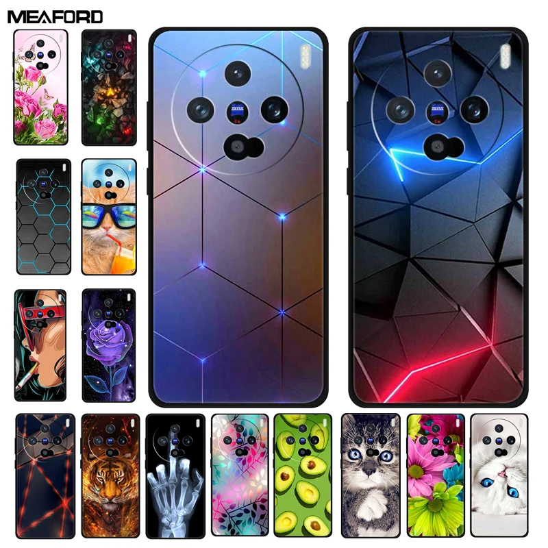 For vivo X200 Pro mini Case V2405DA Fashion Cool Soft Bumper Shockproof Phone Case For Vivo X200 Pro mini Back Cover V2419A Bag