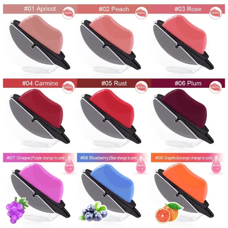 The Spot 6 Lazy Lipstick European and American Halloween Elements Makeup Matte Color-changing Lipstick Cosmetics