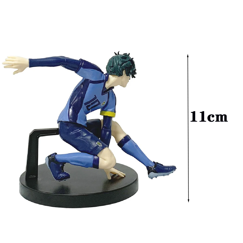 Heiß begehrte Anime BLUE LOCK Animation Version Blue Forbidden Zone Idol Figur Itoshi Nagi Nr. 10 PVC Modell Ornament Sammlerstück Spielzeug Geschenk – Detail 26