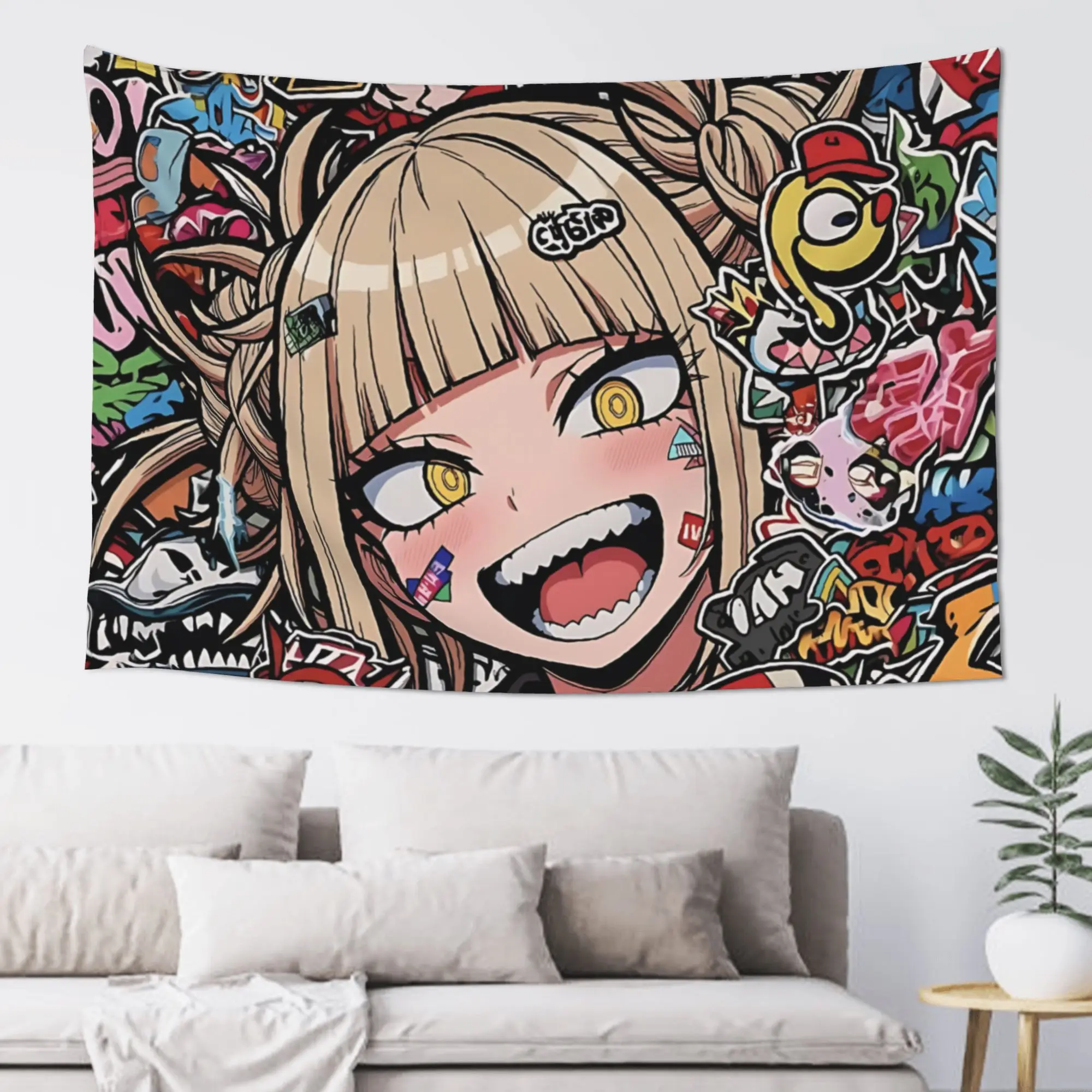 Cutecore Anime My Hero Academys Theme Tapestry Bedroom Decoration  Wall Hanging Blanket Tapestry Cool Stuff For Room