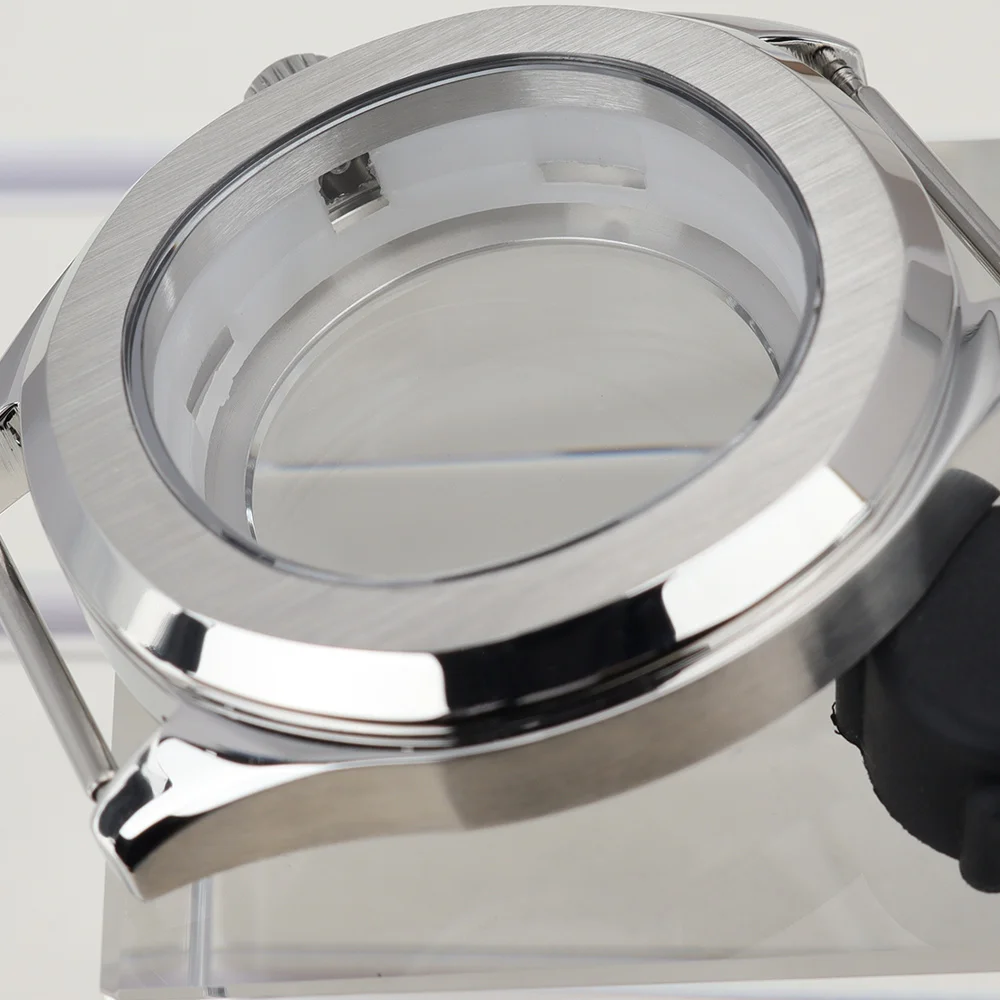 42-mm-Gehäuse in Silber/Roségold für Nautilus AQUANAUT, passend für Uhrwerke NH35, NH36, NH34, NH38, 32-mm-Zifferblatt mit Saphirglas, wasserdicht. – Detail 5
