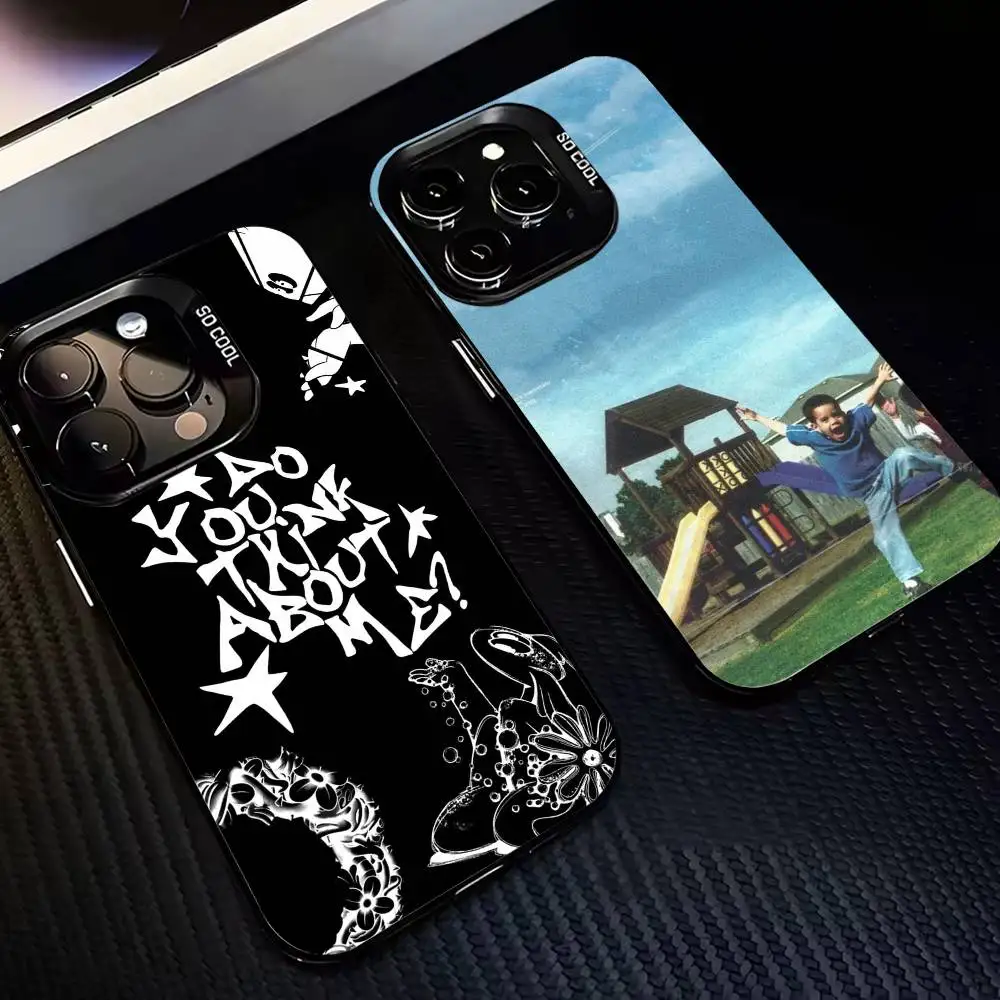 

NSQK ATP Phone Case Phone Case For iPhone16 15 14 13 12 Pro Max Grey Black Matte Laser Metallic Aurora Funda