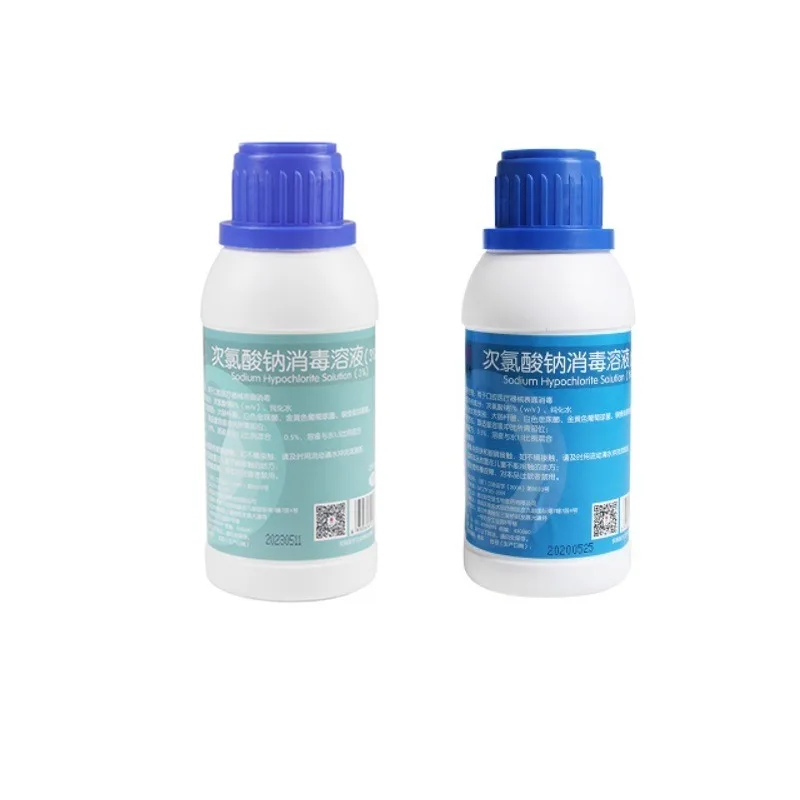 Sodium hypochlorite Disinfectant solution 1% Root canal irrigation solution 3% Dental oral material