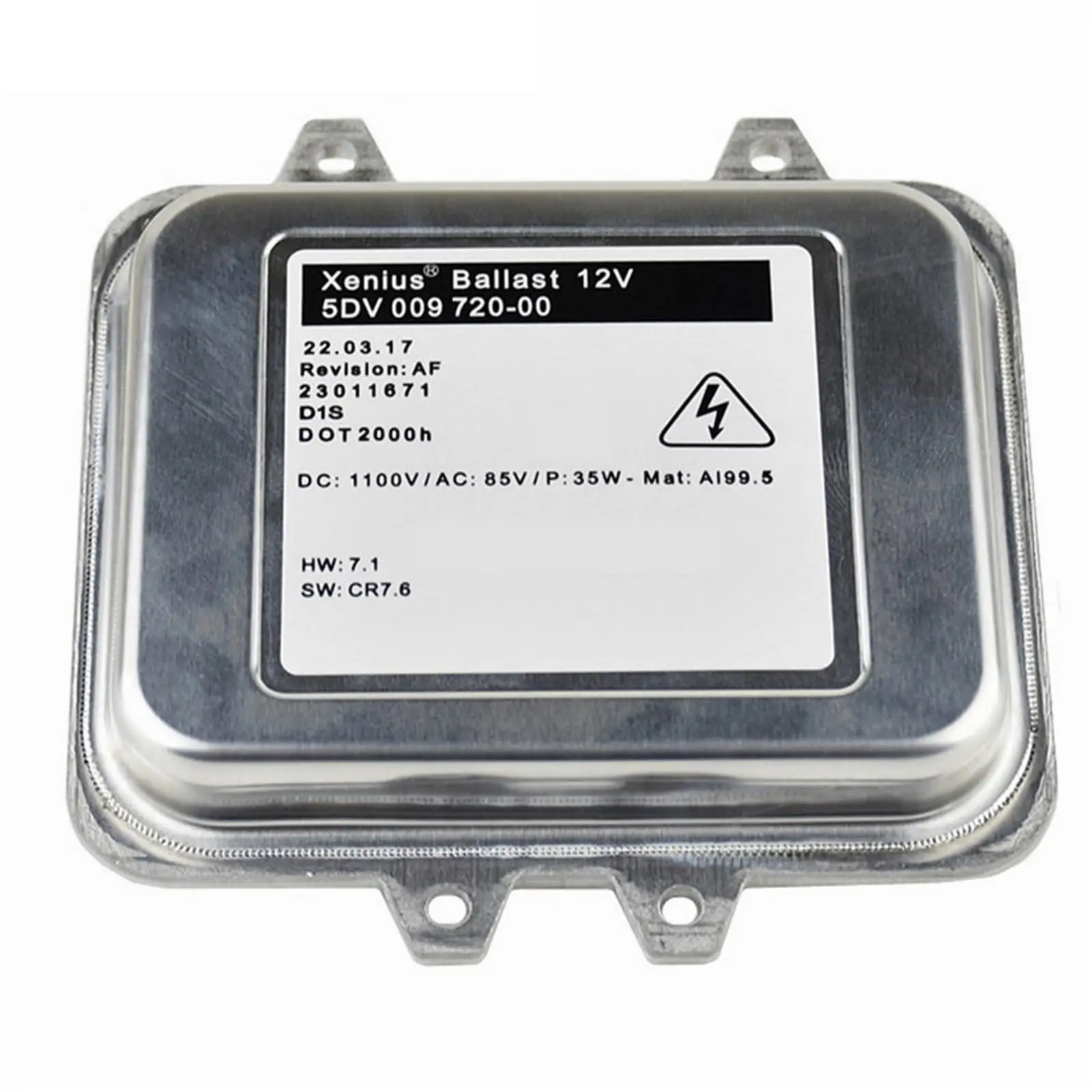 D1S HID Xenon Headlight Ballast Computer Light Control 5DV009720-00 5DV 009 720 00 1232335 For Opel Astra J Insignia