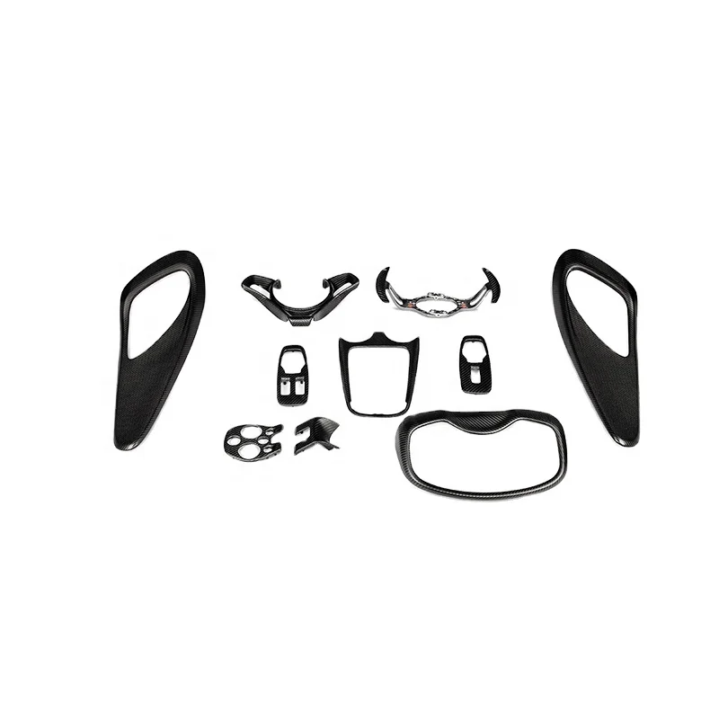 

Dry Carbon Fiber Car Interiors for Mclarens 570S Body Kit 540C 570GT 600LT 2015-2018