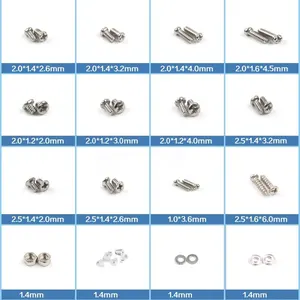 Sonnenbrille Sonnenbrille Reparaturkit Werkzeug Folie Taste Gläser Stahl Set Set Pads Optische Teile 10 Hauptverkaufsregelbrillen - №4