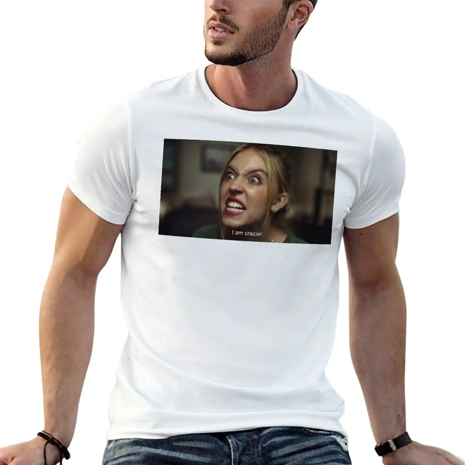 Cassie Euphoria T-Shirt en coton, pack de t-shirts pour homme, t-shirt de luxe pour homme, T-shirt graphique