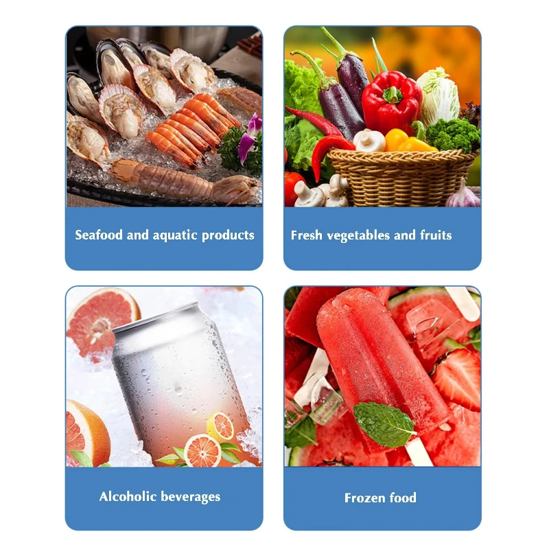 Ice Pack Reusable Gel Cold Bag Food Ice Packs Painful Cold Compress Beverage Refrigerated Food Preservation Gel Dry Ice Pack Ice