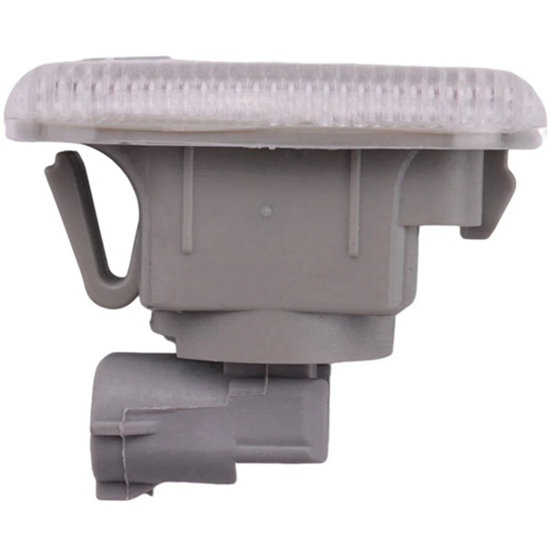 Luz de marcador lateral do pára-choque do carro, lâmpada de sinalização de giro para Toyota Vios Axp4 Scp4 2002-2006, Corolla 2004-2006, 81730-0D020, 2pcs