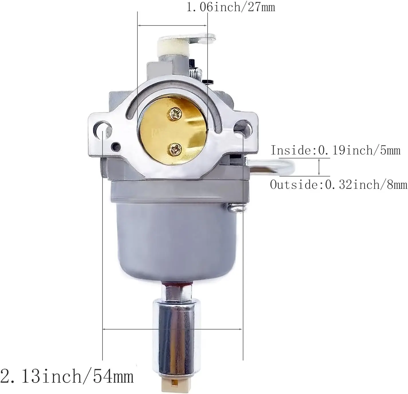 594593 Carburetor Compatible with Briggs & Stratton  697122 14.5-21HP 17.5HP Nikki Intek Engines Replace 31C707 31G777 Parts - view 3