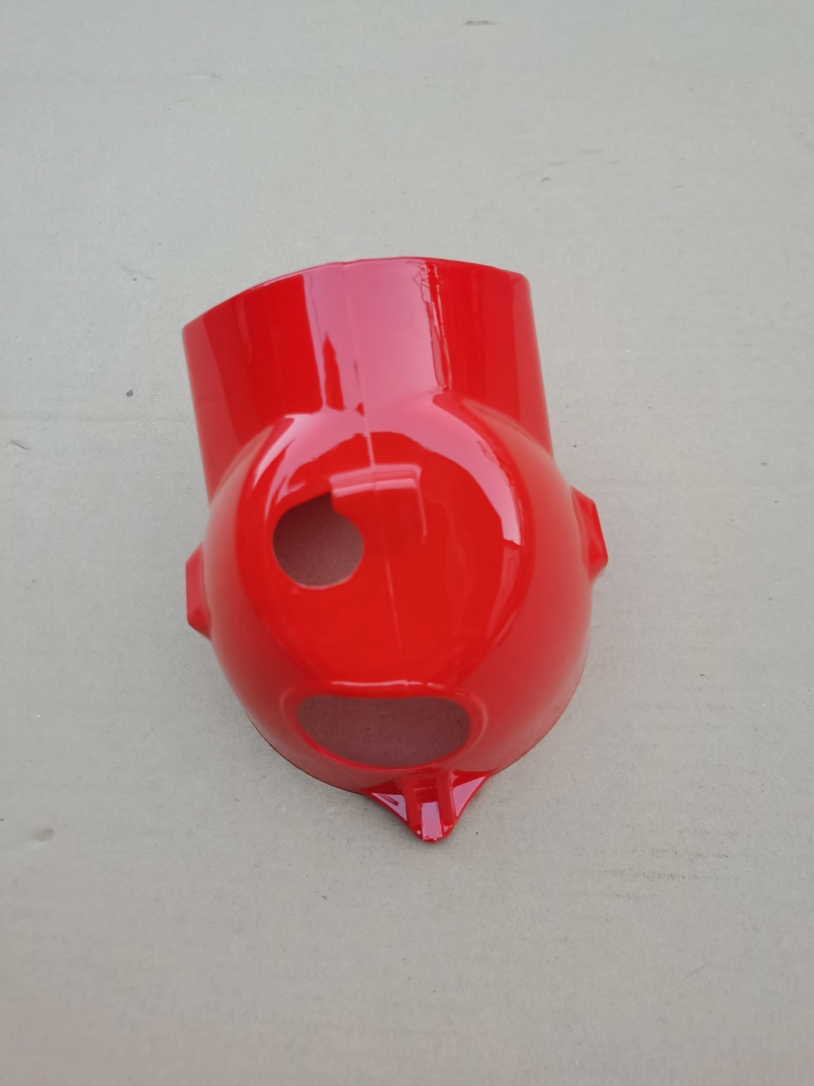 Motorcycle  headlight Headlamp Bucket Red Plastic Housing For Honda DAX CT70 ST50 70 Charly JC70