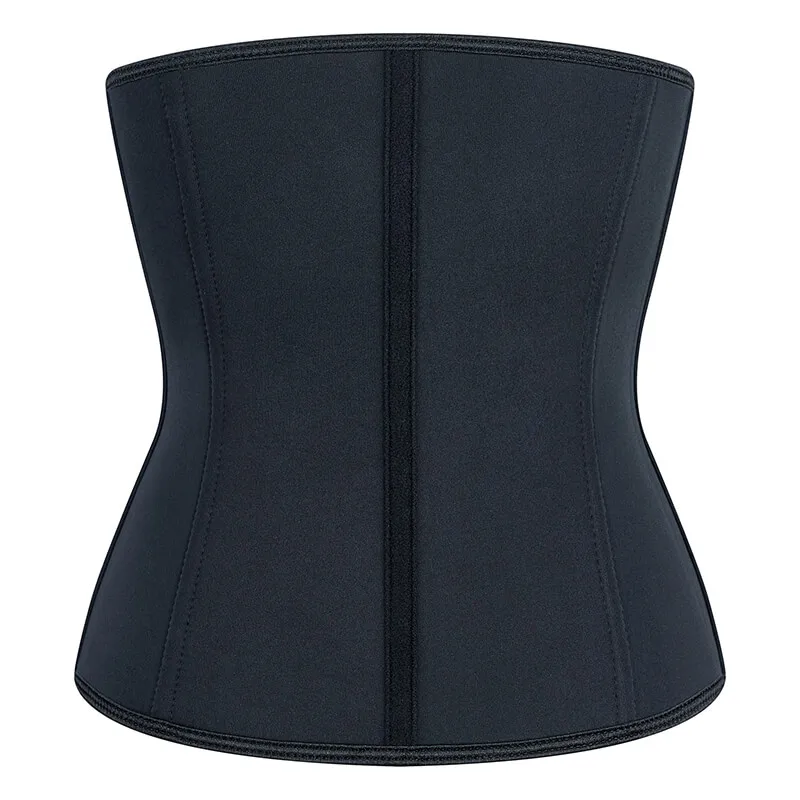 Ceinture de sueur Sauna en néoprène pour femmes, perte de poids, entraîneur de taille, Corset amincissant, gaine ventrale, ventre plat, sport