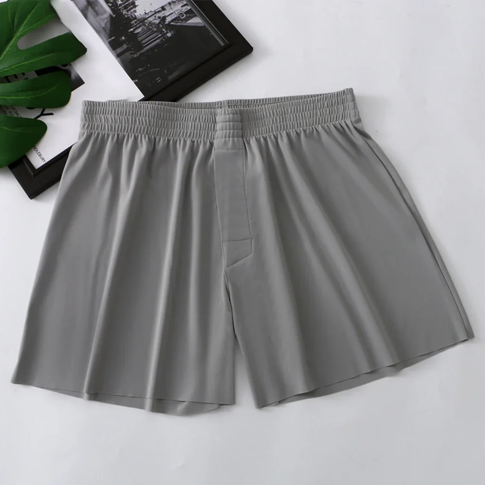 

Mens Sexy Lingerie Fashion Shorts Loose Underwear Trunks Boxers Breathable Panties Pajamas Shorts Sleep Bottoms Underpants